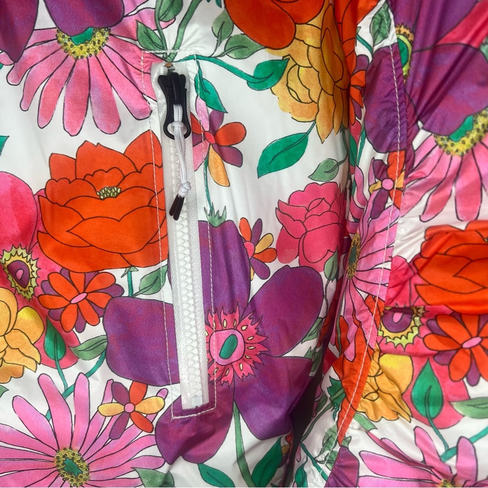 NWT Love Shack Fancy Bogner Sella D Puffer Jacket In Magenta Disco Light - Picture 11 of 14